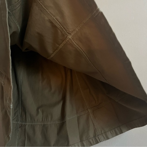 Kowtow Triangle Skirt Organic Cotton Earth Denim Camel Size XL - Picture 13 of 14